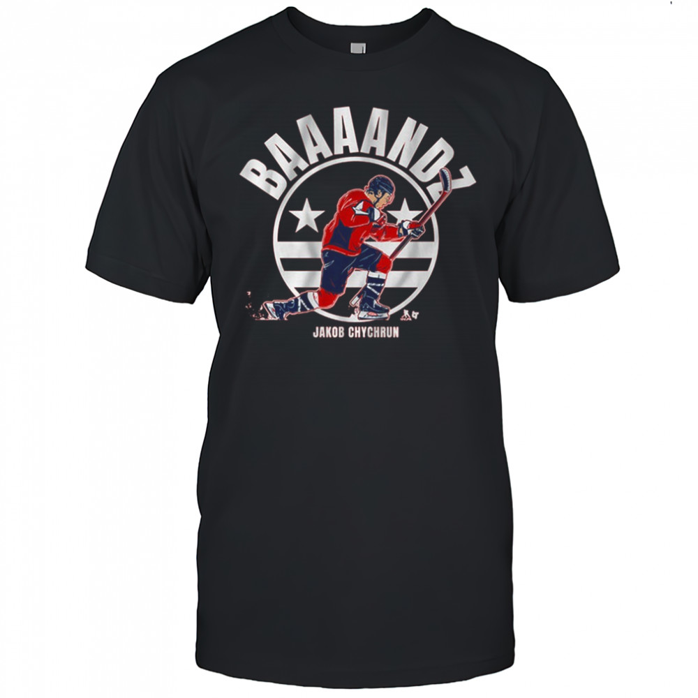 Jakob Chychrun Baaaandz Bandz A Make Her Dance Washington Capitals Hockey t-shirt