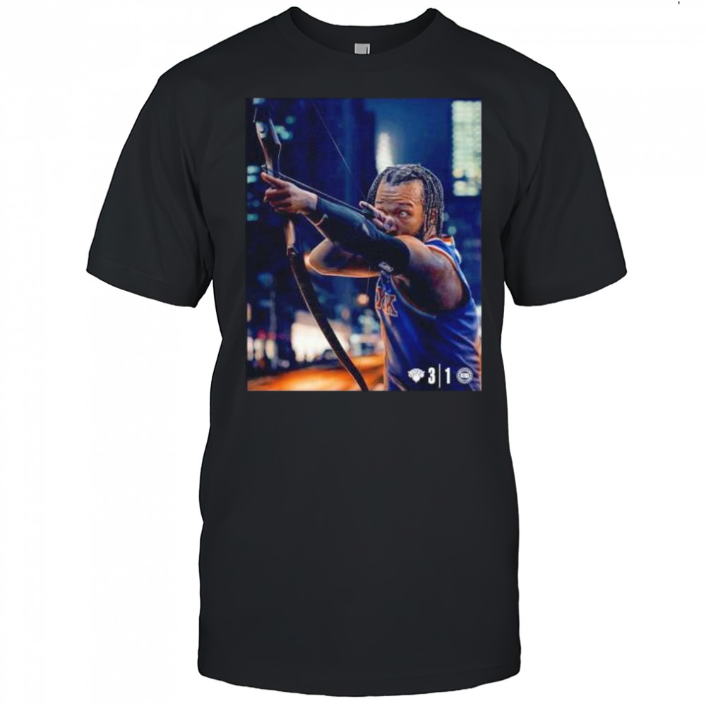 Jalen Brunson New York Knicks win Detroit Pistons shirt
