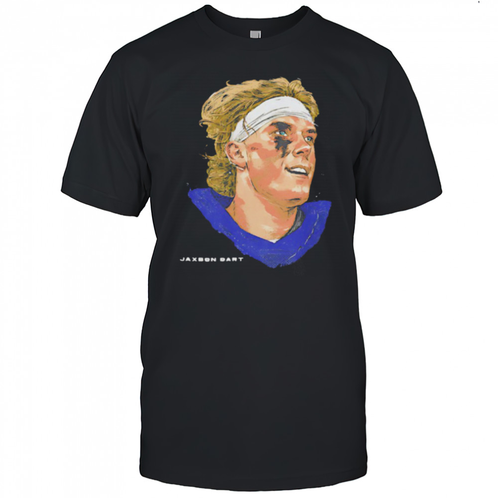 Jaxson Dart New York Giants Portrait shirt