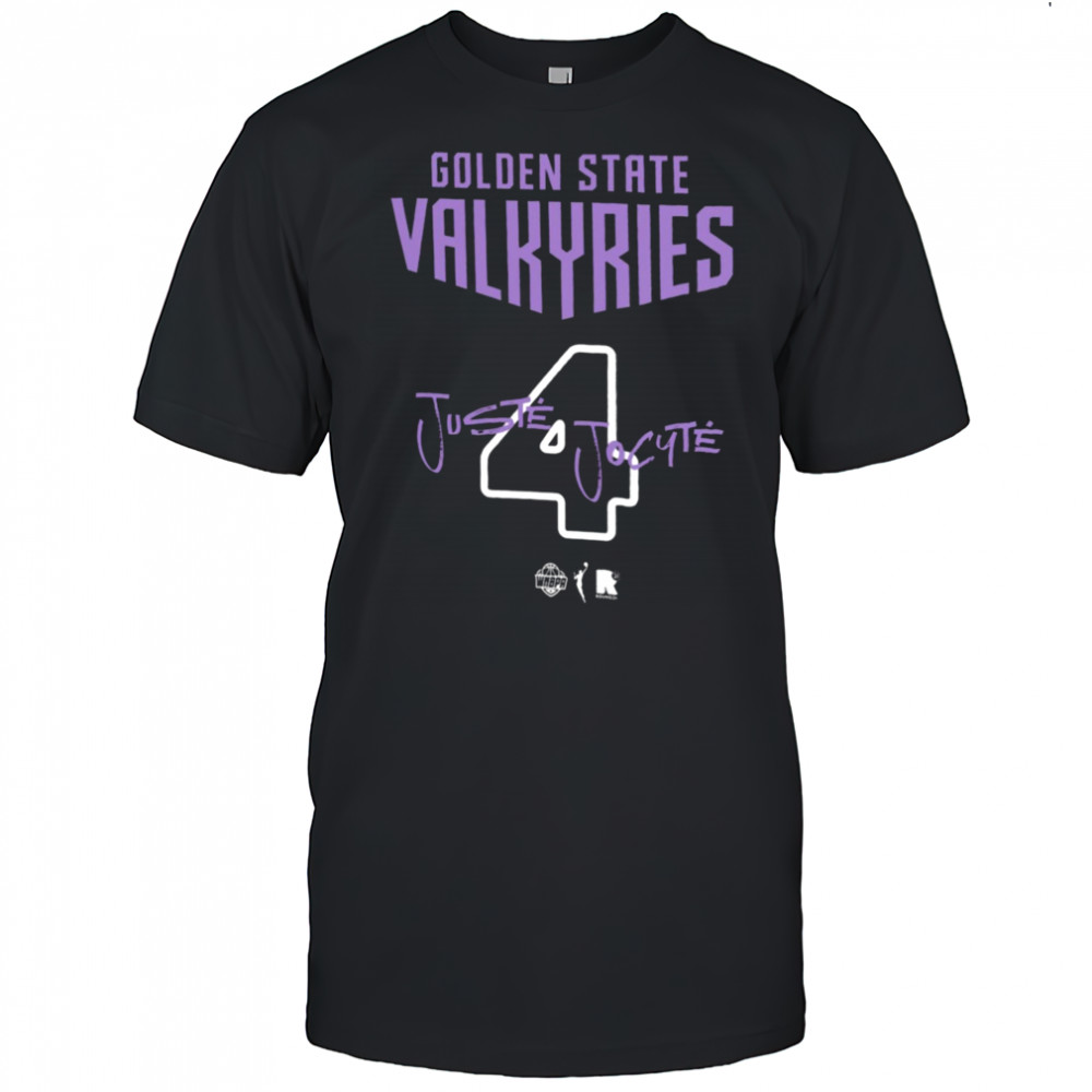 Justė Jocytė Golden State Valkyries round21 Unisex Name & Number T Shirt