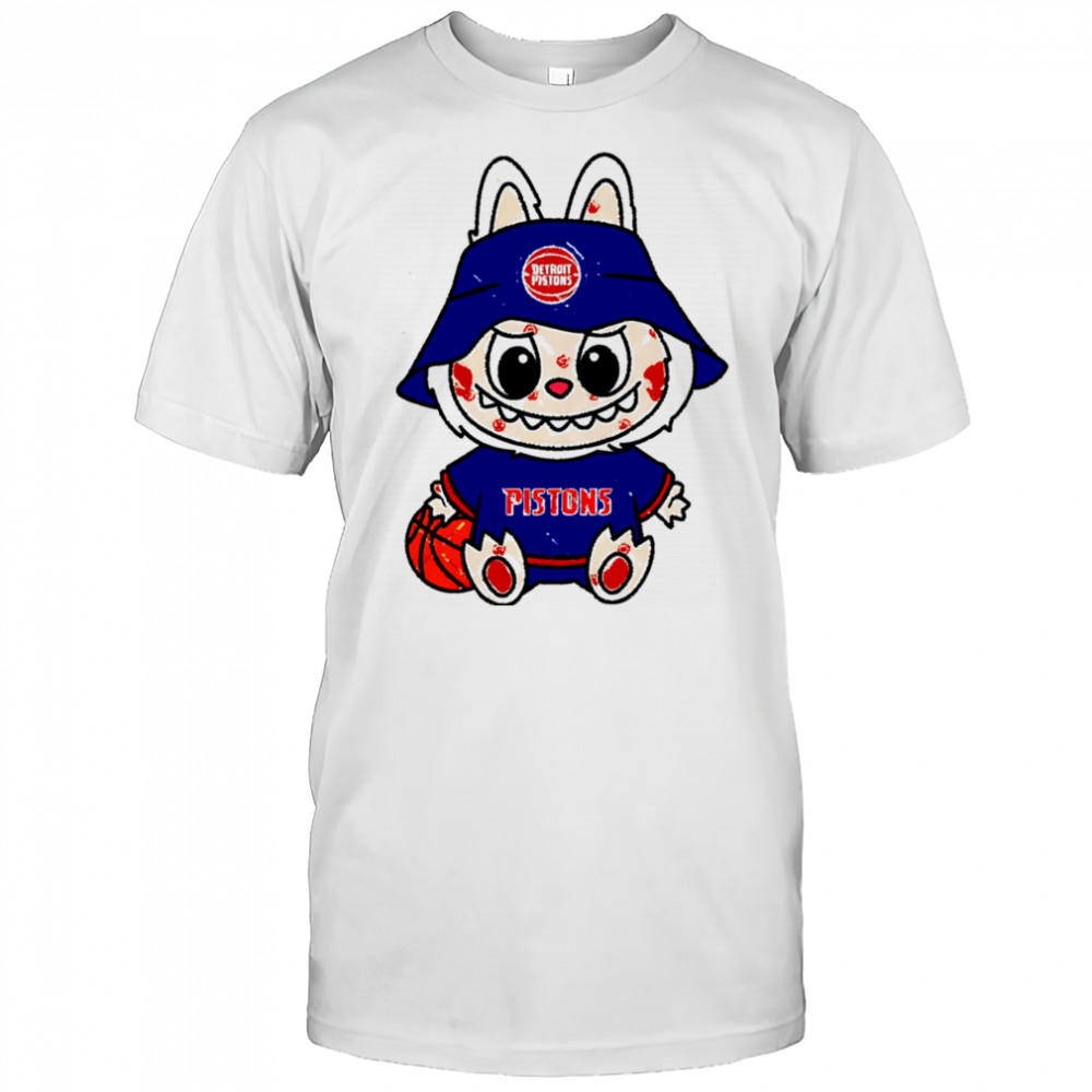 Labubu Detroit Pistons Basketball shirt
