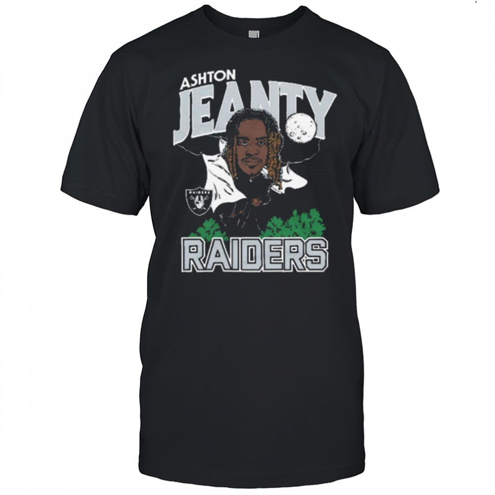 Las Vegas Raiders NFL Football Ashton Jeanty Caricature 2025 t-shirt