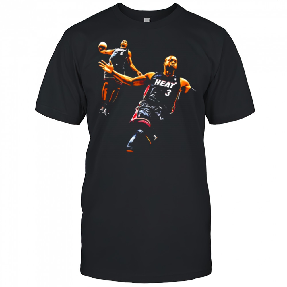 Lebron James X Dwayne Wade Graphic shirt