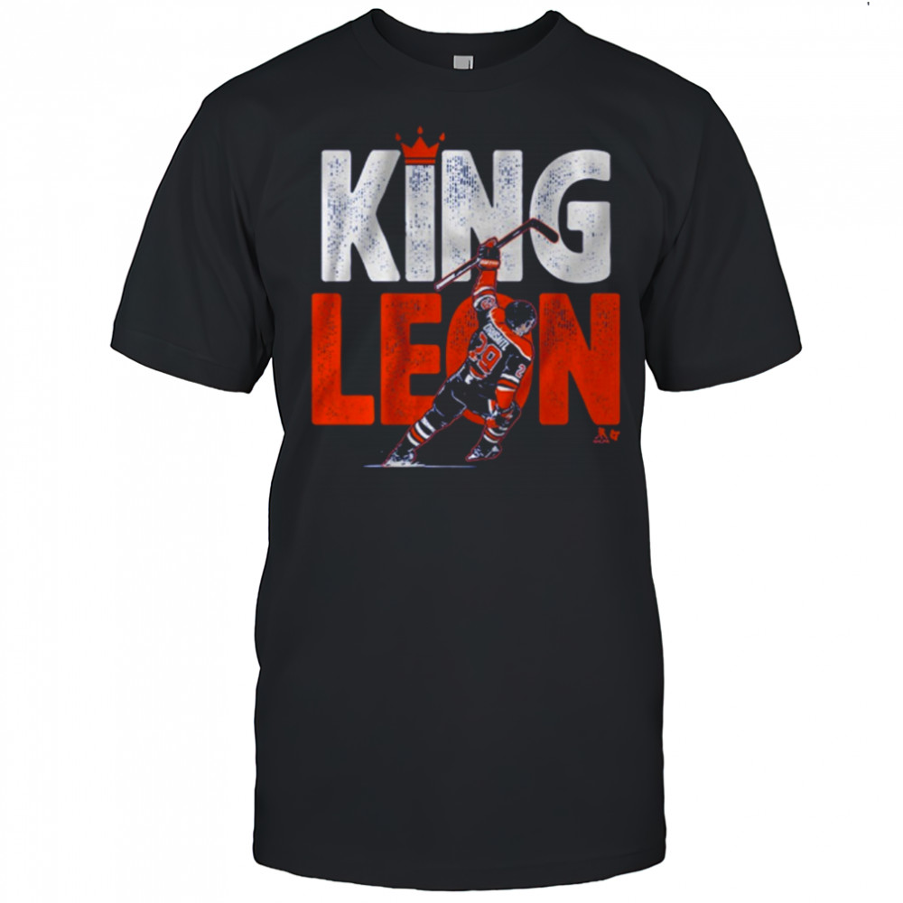 Leon Draisaitl King Leon Edmonton Oilers Hockey 2025 t-shirt