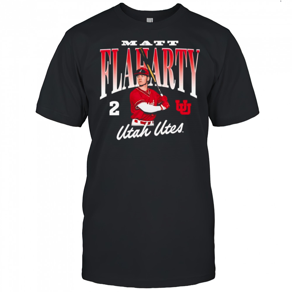 Matt Flaharty Utah Utes illustrated shirt