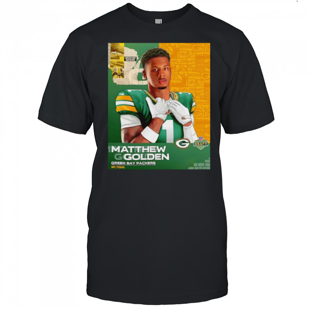 Matthew Golden Green Bay Packers 2025 NFL Draft art shirt