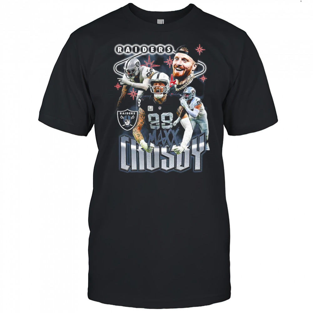 Maxx Crosby Las Vegas Raiders Notorious Player Graphic shirt