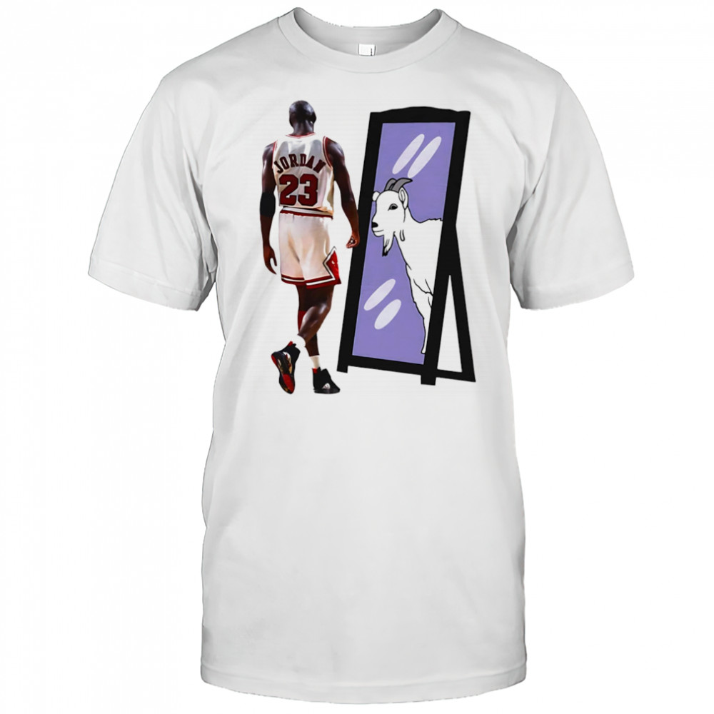 Michael Jordan Goat mirror shirt