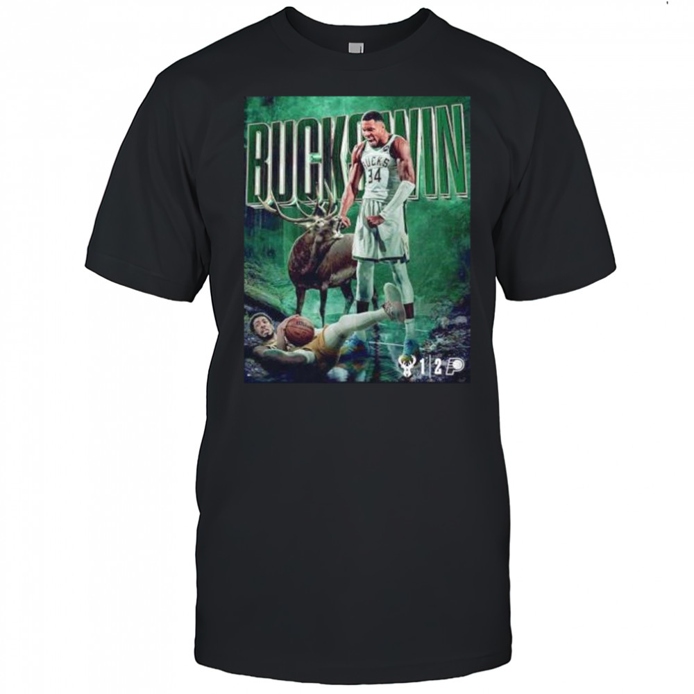 Milwaukee Bucks beat Indiana Pacers win NBA shirt