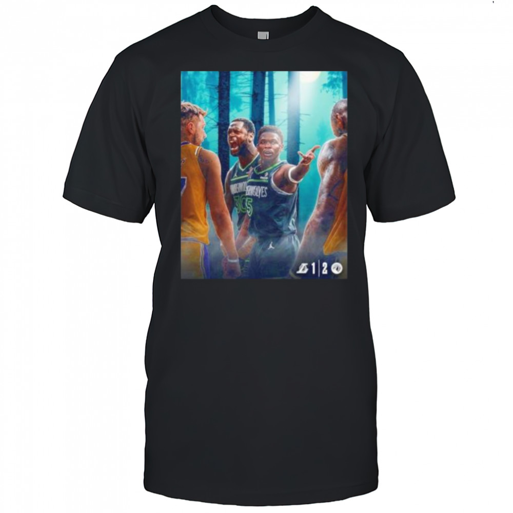 Minnesota Timberwolves beat Los Angeles Lakers win shirt