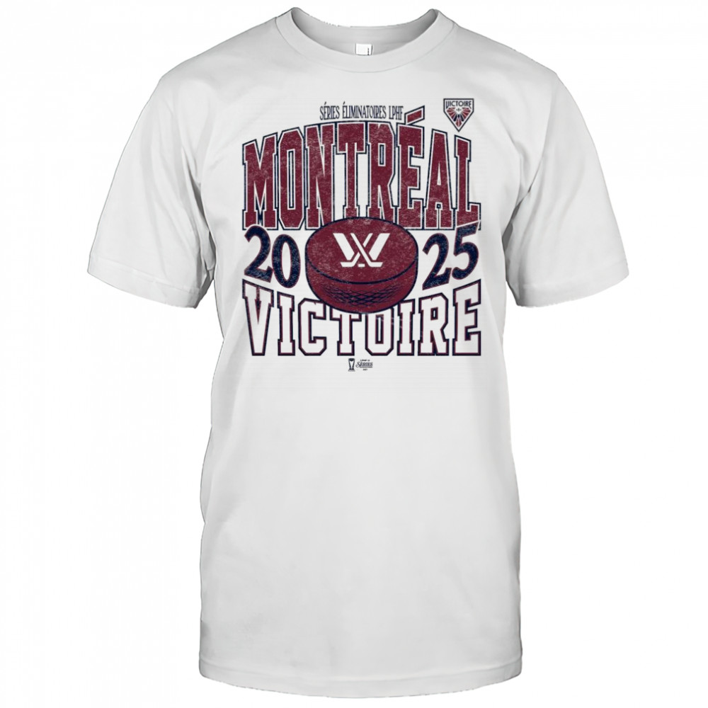 Montreal Victoire Adult Stadium Essentials Playoffs City Revolution 25 Urban Shirt