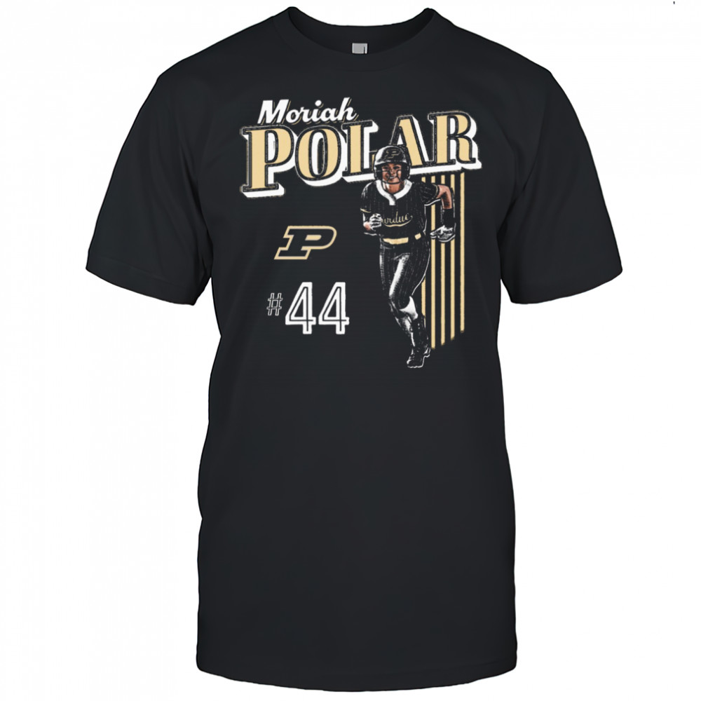 Moriah Polar 44 Purdue Boilermakers Softball NCAA Division I Illustrated t-shirt