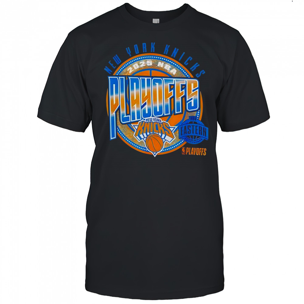 New York Knicks Basketball 2025 Playoffs Game Day T-Shirt