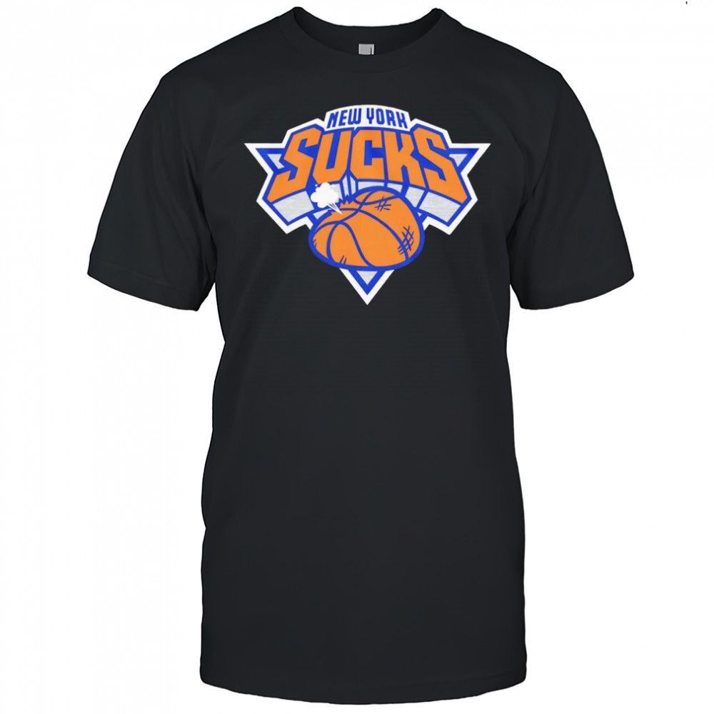 New York Sucks basketball shirt