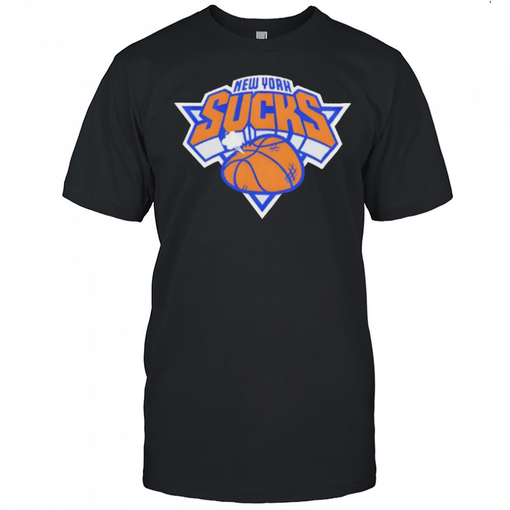 New York Sucks basketball shirt
