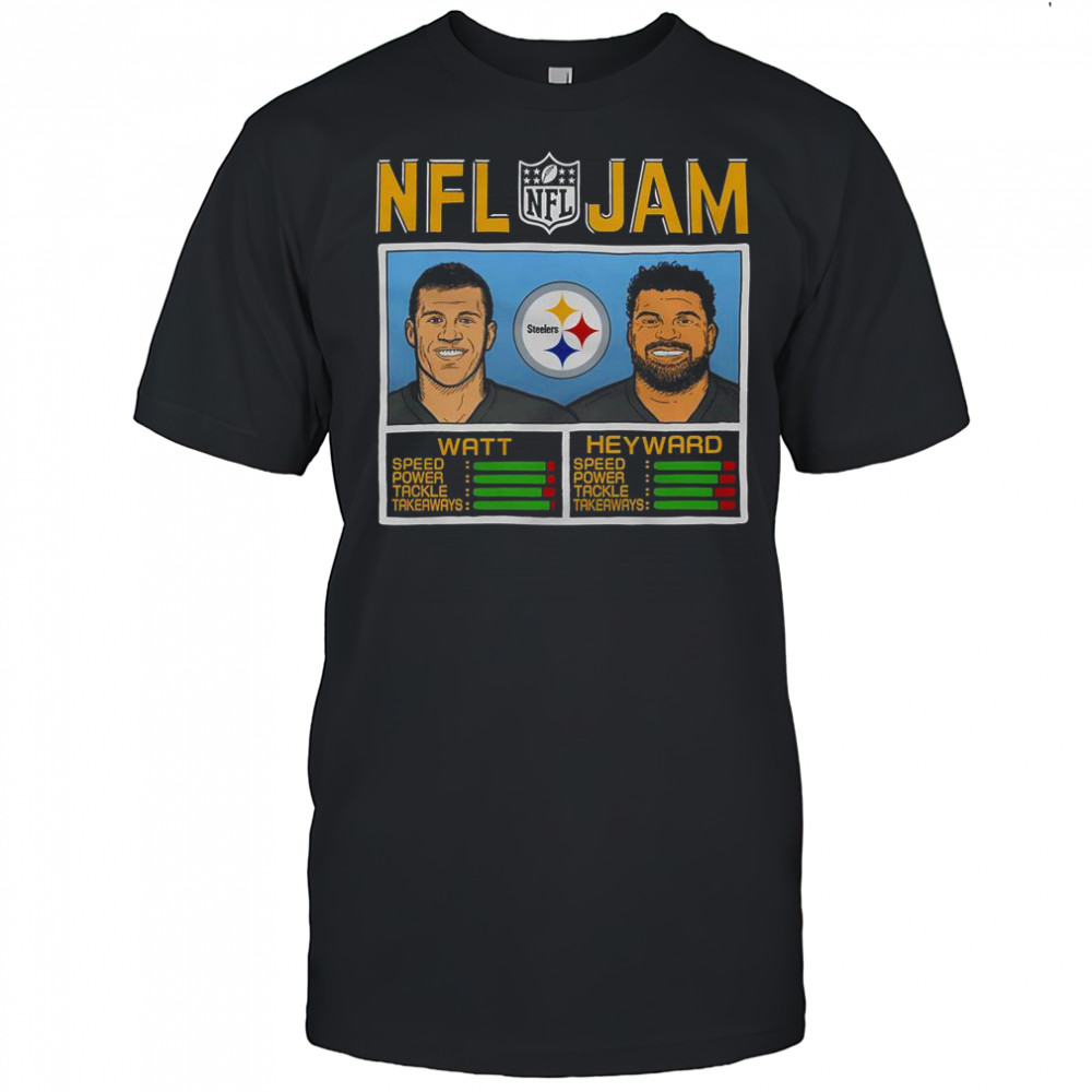 NFL Jam Steelers Watt And Heyward T-Shirt