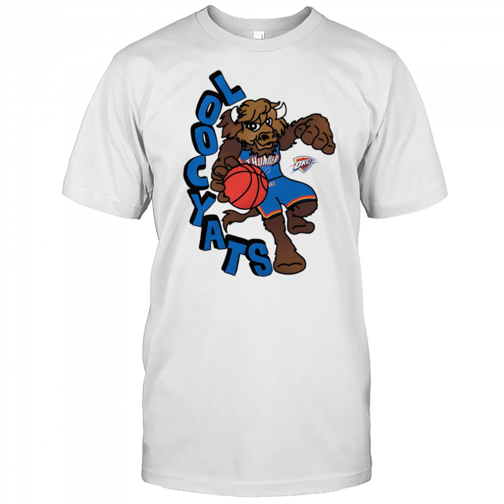 Oklahoma City Thunder NBA x Staycool Mascot shirt