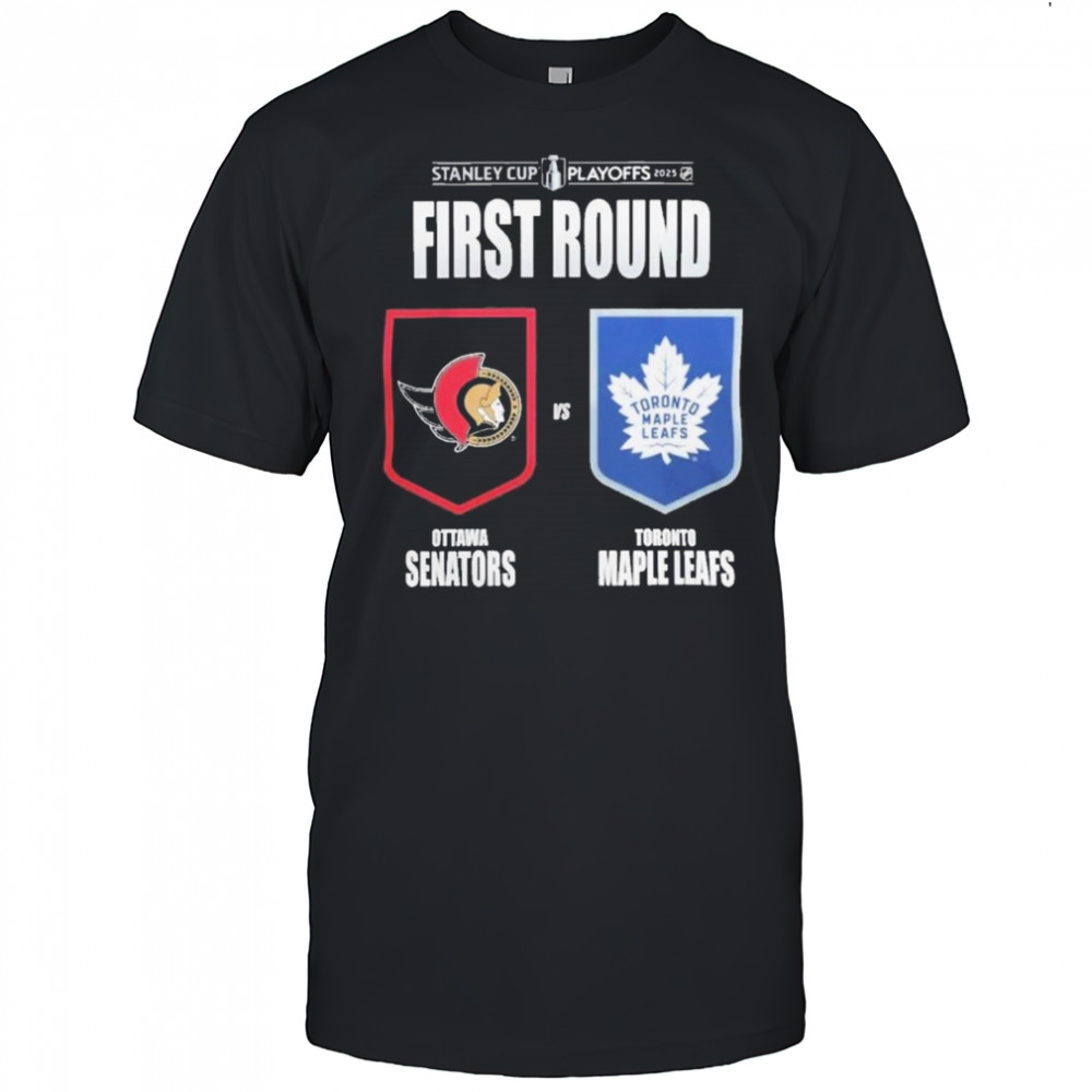 Ottawa Senators Vs Toronto Maple Leafs 2025 Stanley Cup Playoffs Shirt