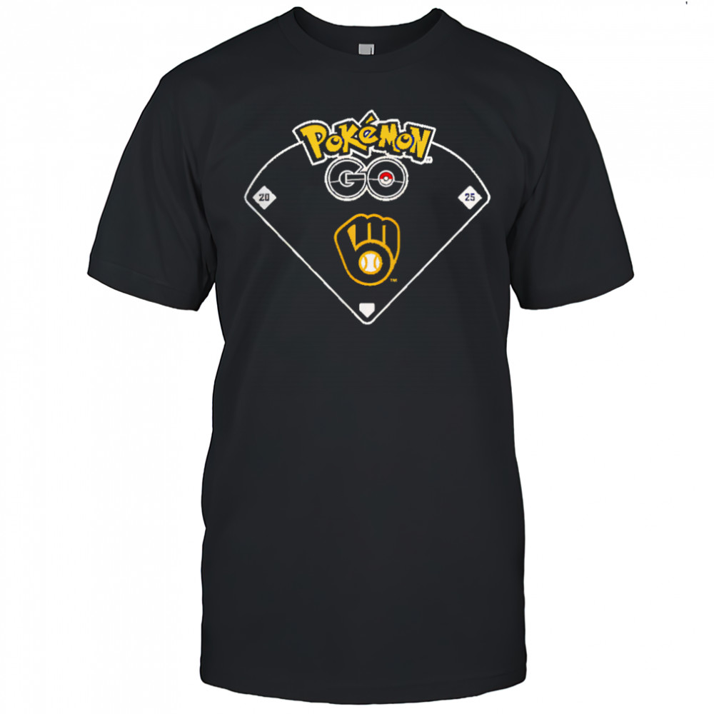 Pokemon Go Milwaukee Brewers 2025 shirt