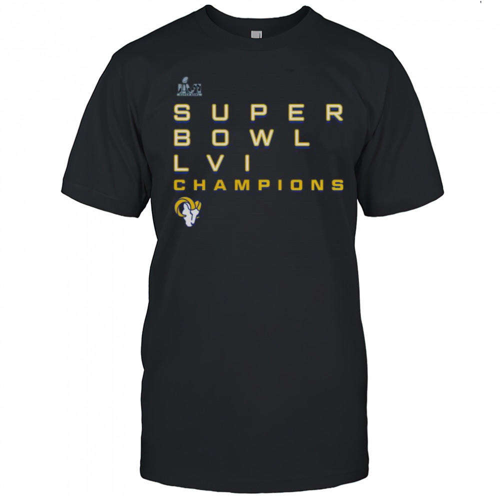 Premium Los Angeles Rams Super Bowl LVI Champions T-Shirt