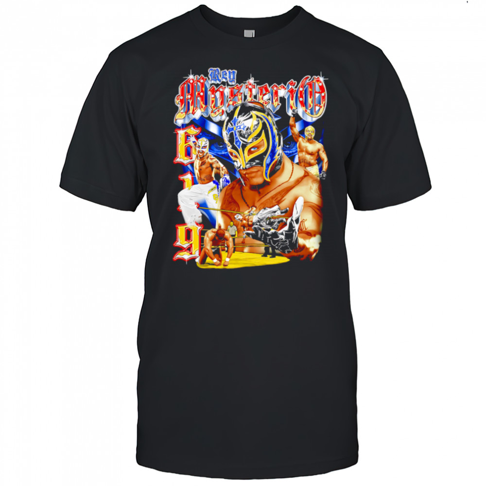 Rey Mysterio graphic art shirt
