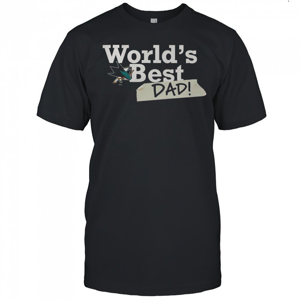 San Jose Sharks World’s Best Dad T-Shirt