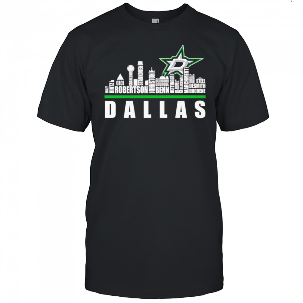 Skyline Dallas Stars name shirt