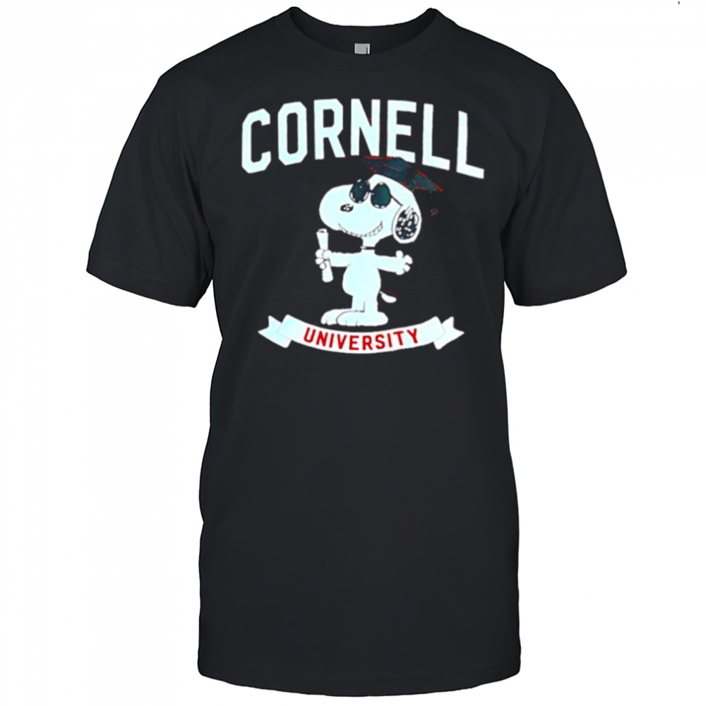 Snoopy Grad Cornell University shirt