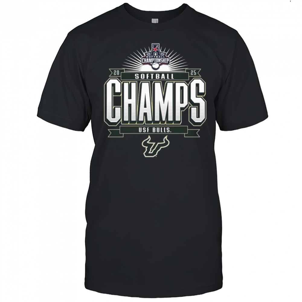 South Florida Bulls 2025 AAC Softball Conference Tournament Champions Shirt