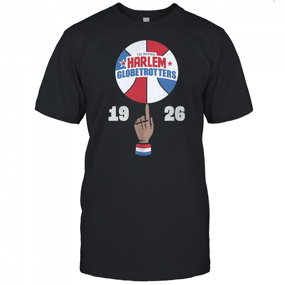 Spinning ball 1926 Harlem Globetrotters shirt