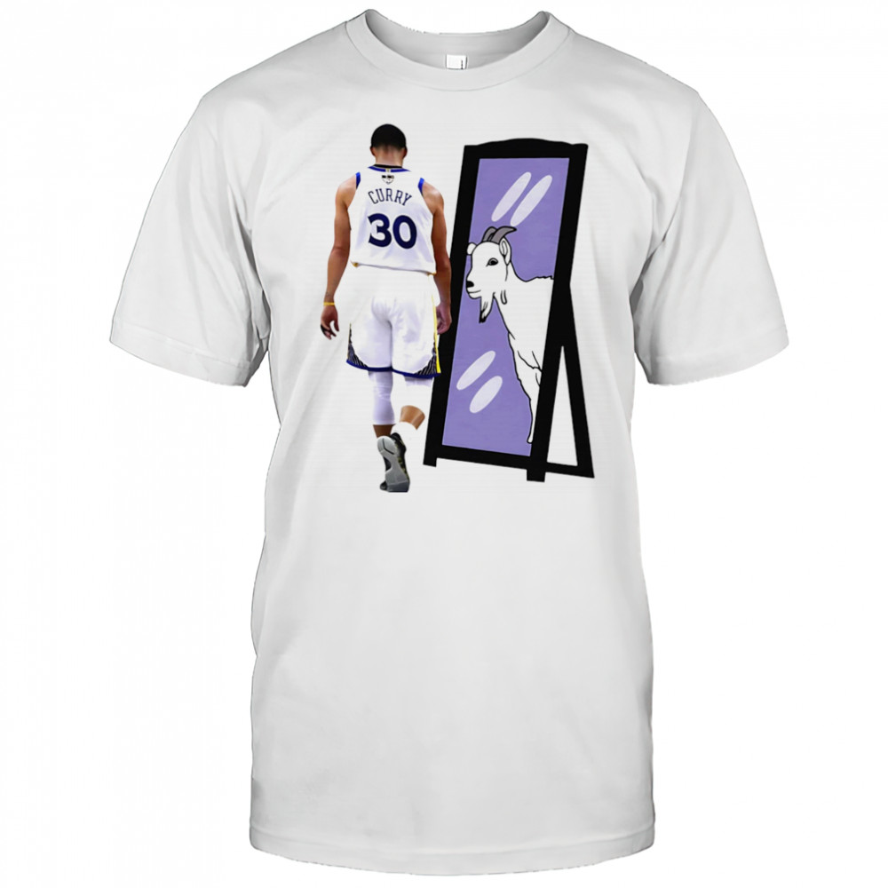 Stephen Curry Goat mirror shirt