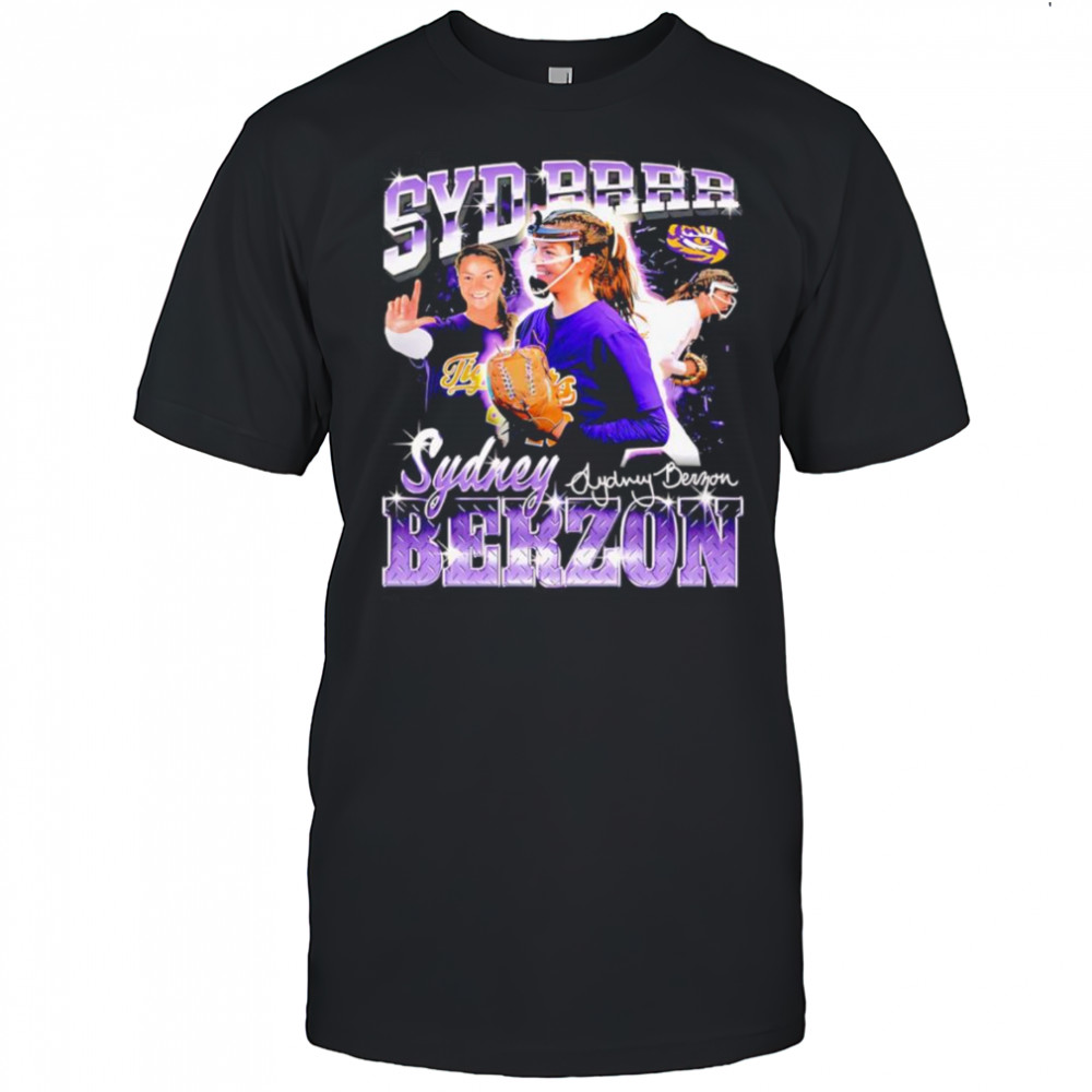 Sydney Berzon LSU 90s graphic shirt