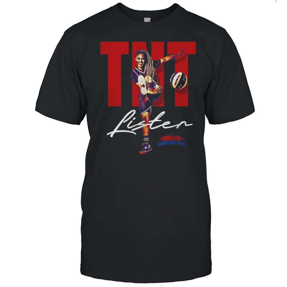 TNT Lister Harlem Globetrotters pass shirt