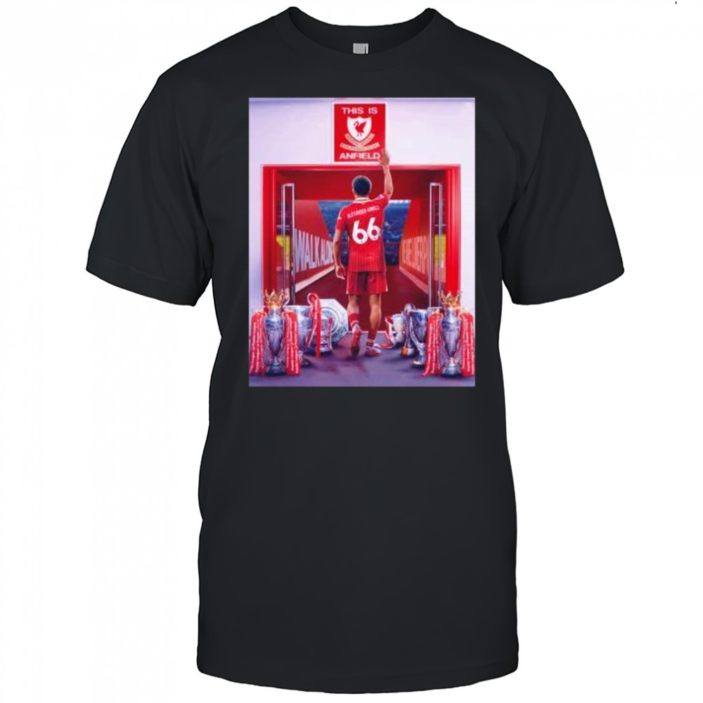 Trent Alexander-Arnold Liverpool FC this is Anfield shirt