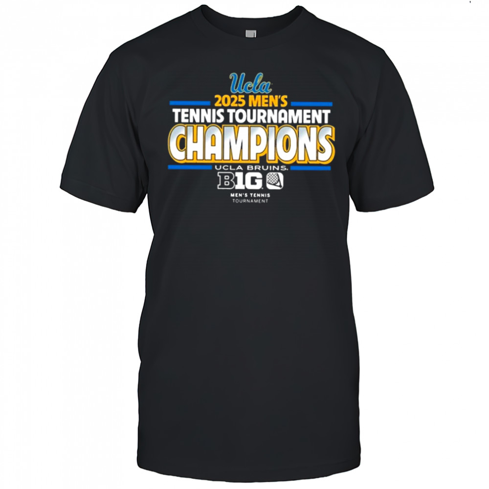 UCLA Bruins 2025 Men’s Tennis Tournament Champions T-Shirt