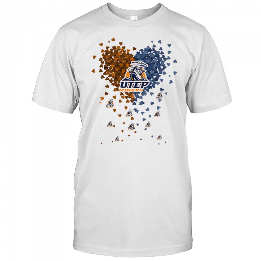 Utep miners heart explosion shirt