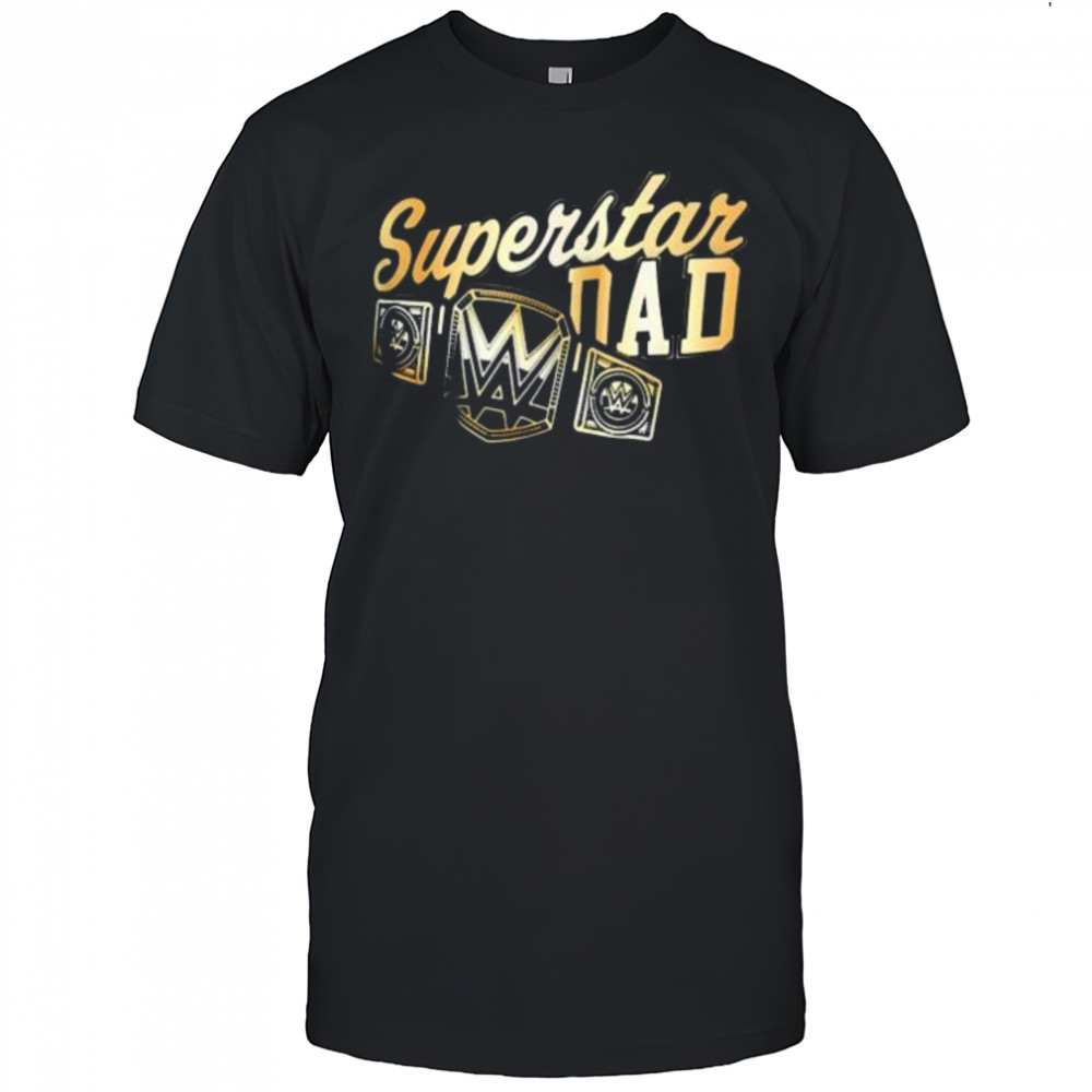 WWE Father’s Day 2025 Superstar Dad t-shirt
