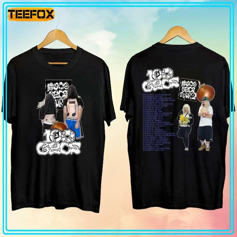 100 Gecs Tour 2023 Concert Dates T-Shirt