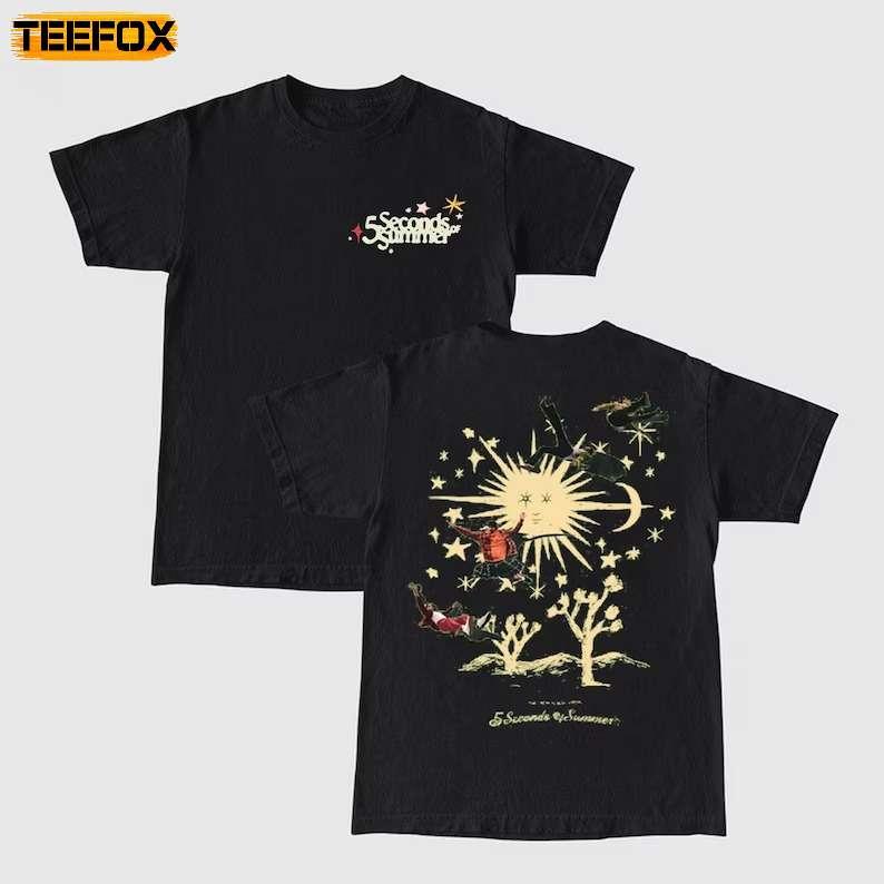 5SOS Starry Night 5 Seconds Of Summer Short-Sleeve T-Shirt