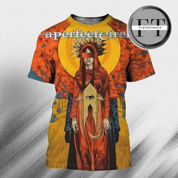 A Perfect Circle Sessanta V2.0 At Freeman Coliseum In San Antonio Tx On April 29 2025 All Over Print Shirt