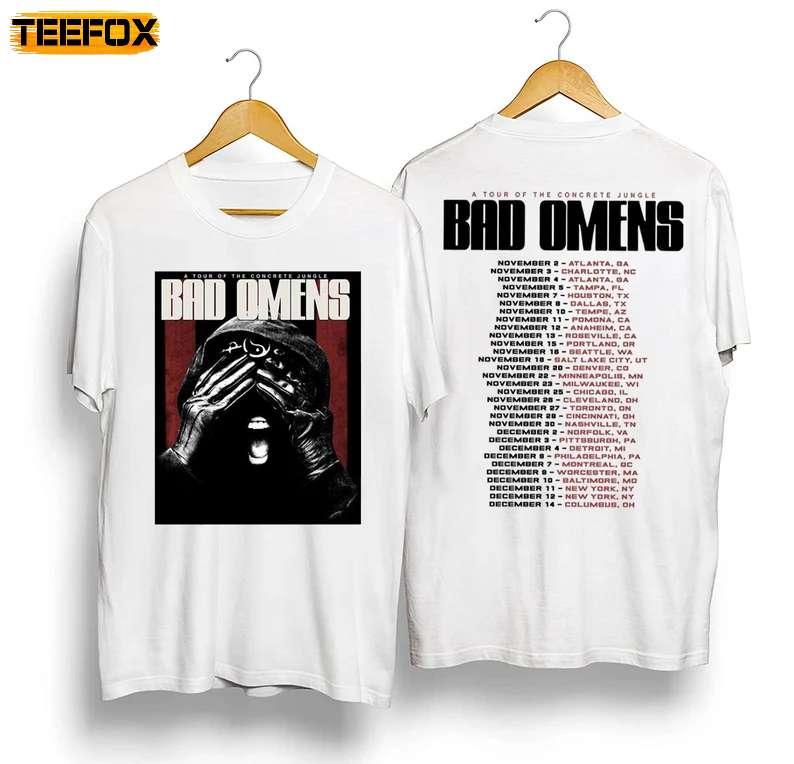 A Tour Of The Concrete Jungle Bad Omens Short-Sleeve T-Shirt