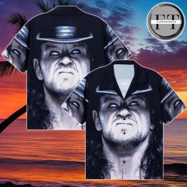 ASSC x WWE Collab 2025 Undertaker Button Down 2025 Summer Hawaiin Shirt