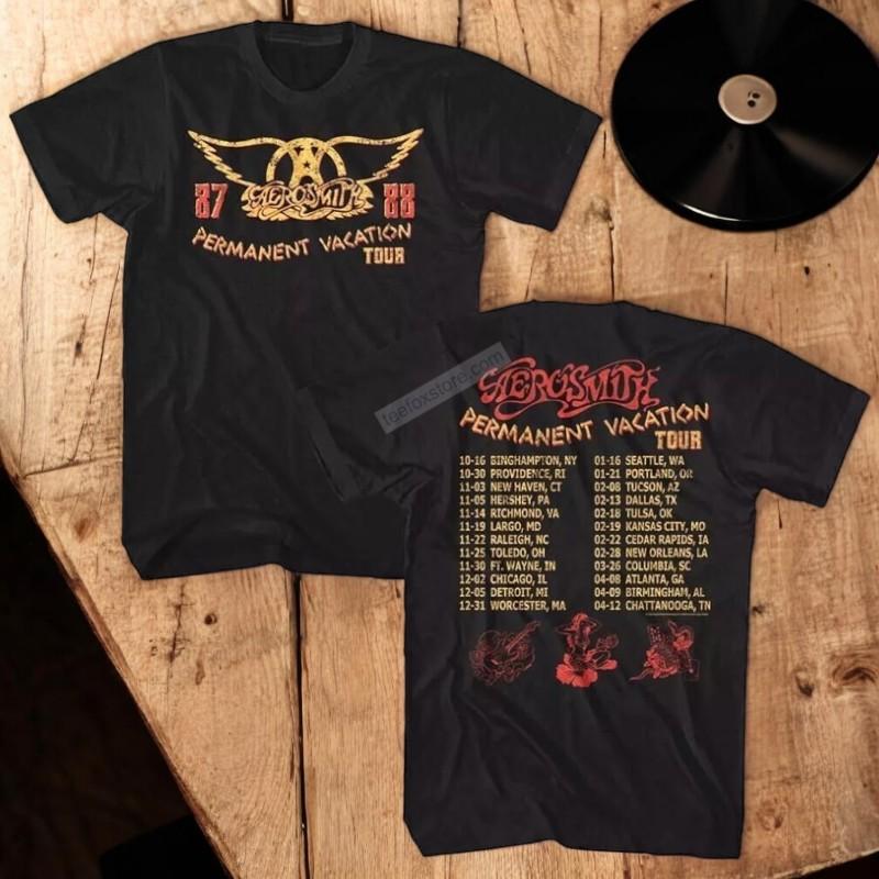 Aerosmith Permanent Vacation Rock Shirt