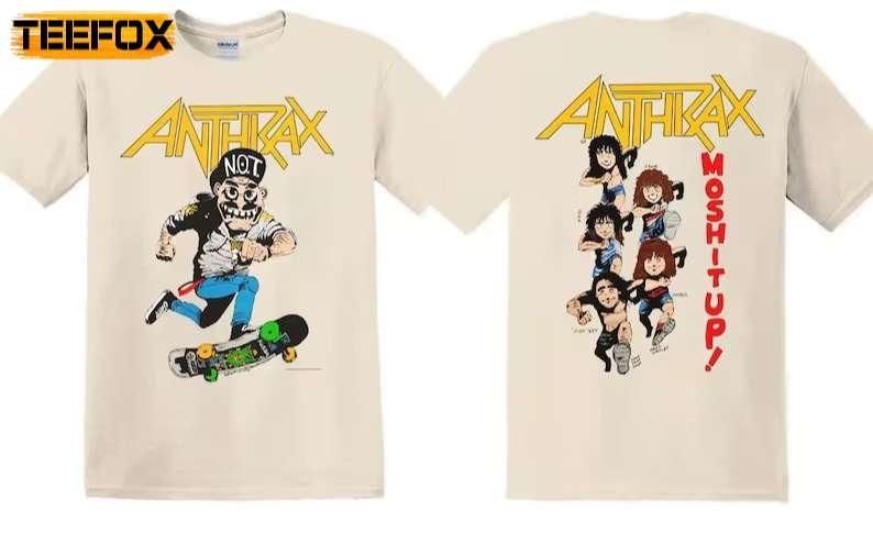 Anthrax Mosh it Up Tour 1987 Short-Sleeve T-Shirt