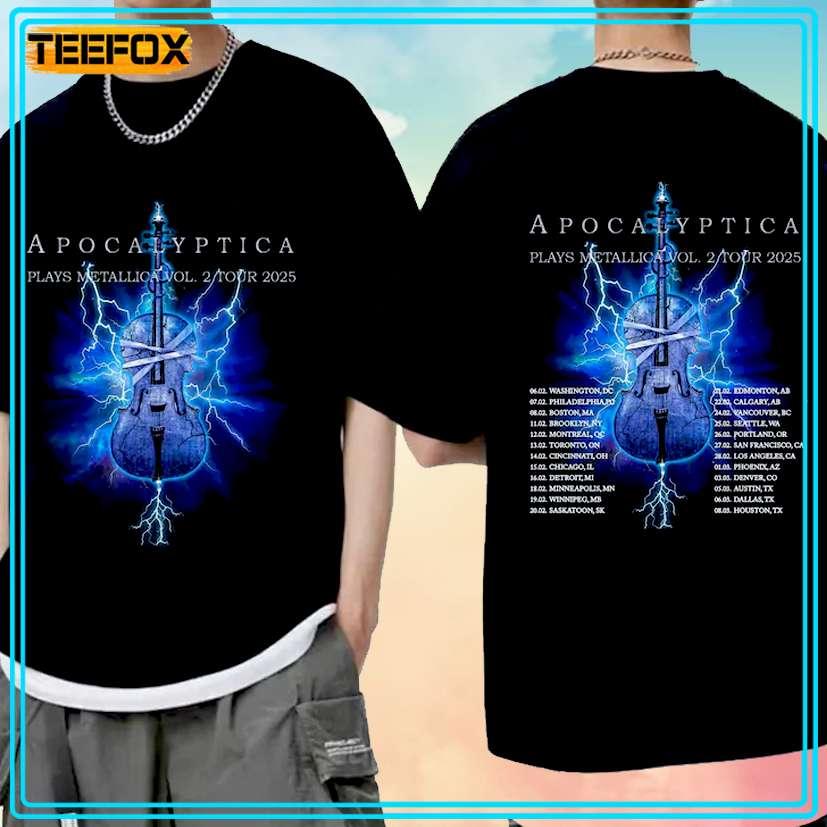 Apocalyptica Tour 2025 Concert Unisex T-Shirt