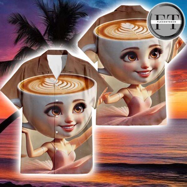 Ballerina Cappucina Italian Brandnot 2025 Summer Hawaiian Shirt