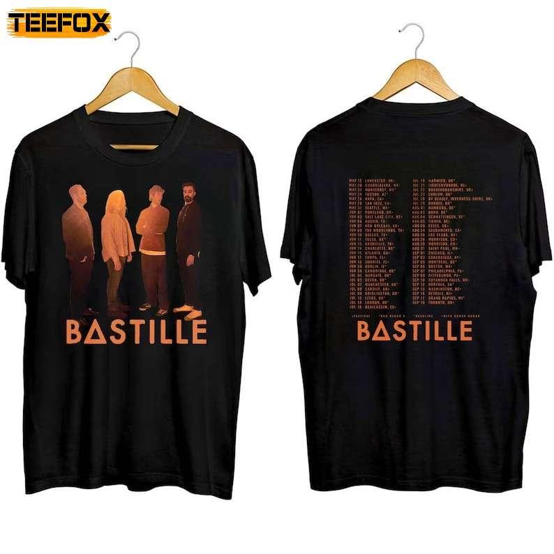 Bastille North American Tour 2023 Band Short-Sleeve T-Shirt