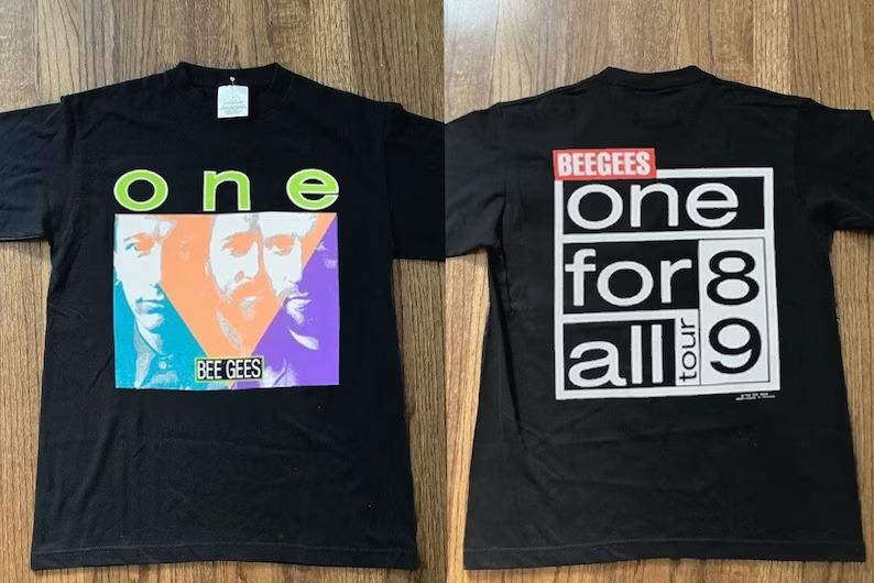 Bee Gees One For Tour '89 Short-Sleeve T-Shirt