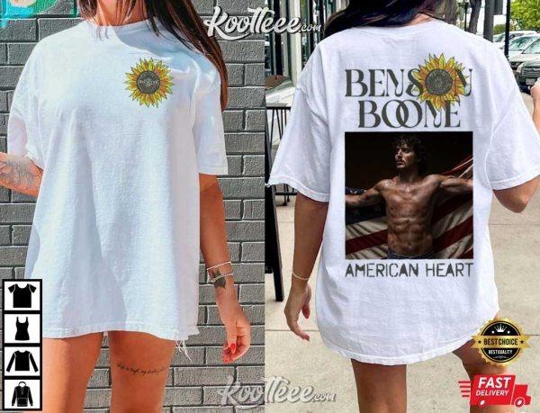 Benson Boone American Heart Gift For Fan T-Shirt