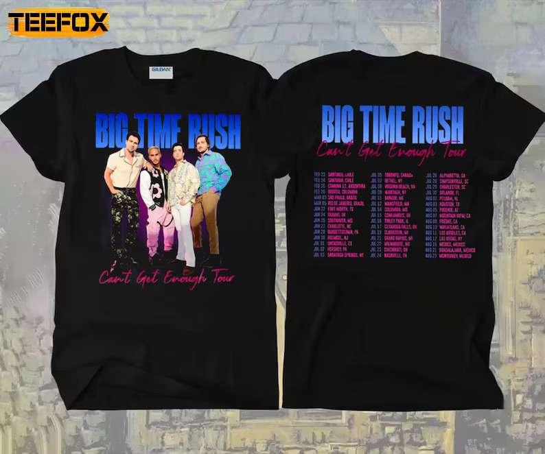 Big Time Rush Can't Get Enough Tour 2023 Band T-Shirt